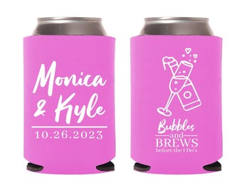 Custom Shot Can Coolers, Custom Wedding Can Coolers Favor, Customized Can Coolers as Favors, Personalized Can Coolers Wedding Favors (190)