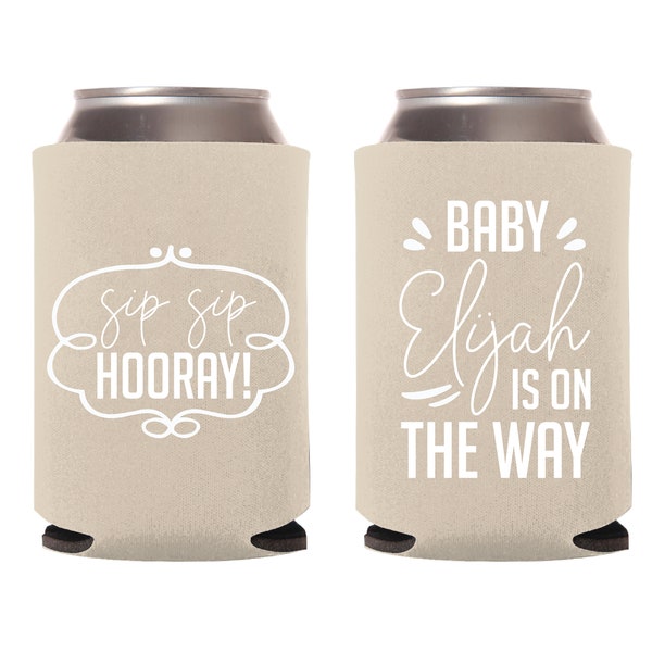 Personalized Baby Shower Can Cooler, Custom Baby Shower Can Cooler Favors, Custom Baby Shower Can Coolies, Baby Shower Beer Huggers (139)