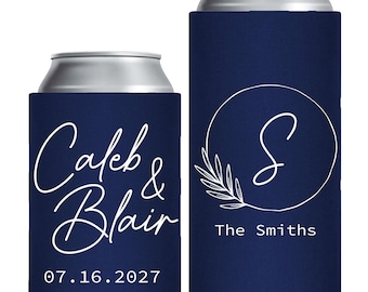 Custom Can Coolers, Personalized Can coolers, Custom Party Favors, Custom Can Coolers, Custom Beer Huggers, Customized Can Cooler Favor (66)