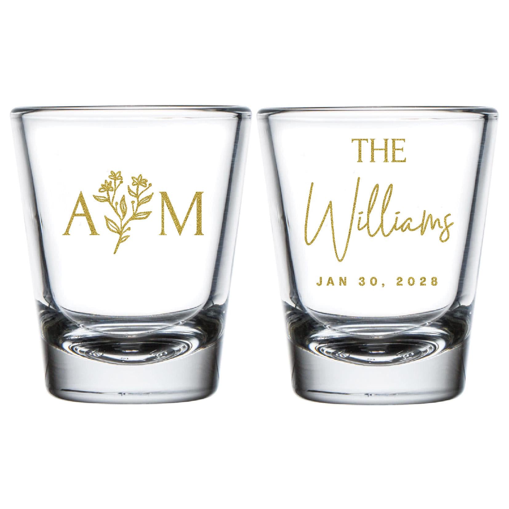 Personalized Shot Glasses, Custom Shot Glass, Personalized Wedding Shot Glasses, Custom Wedding Shot Glasses, Shot Glass Wedding Favors (76)