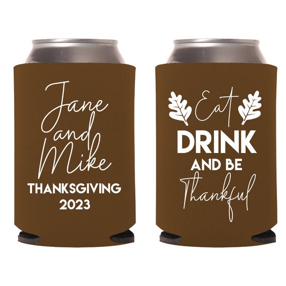 Design Your Own Thanksgiving Bottle Huggers