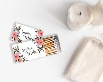 Wedding Matchbox, Custom Wedding Matches, Personalized Wedding Matchbox, Custom Matchbox Wedding Favors, Customized Matchboxes for Weddings