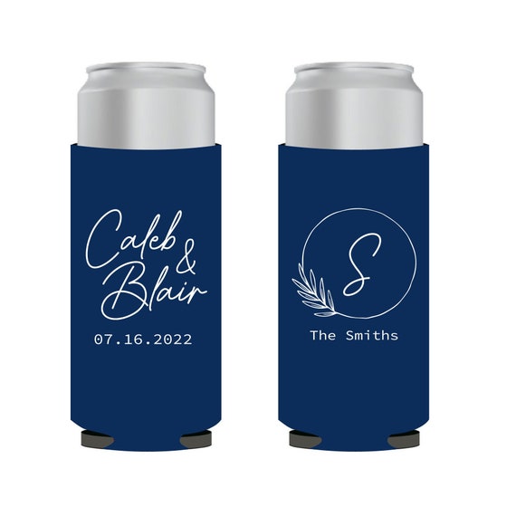 Bridal Collection (Bride Claw - Personalized) 12 oz Slim Can Cooler