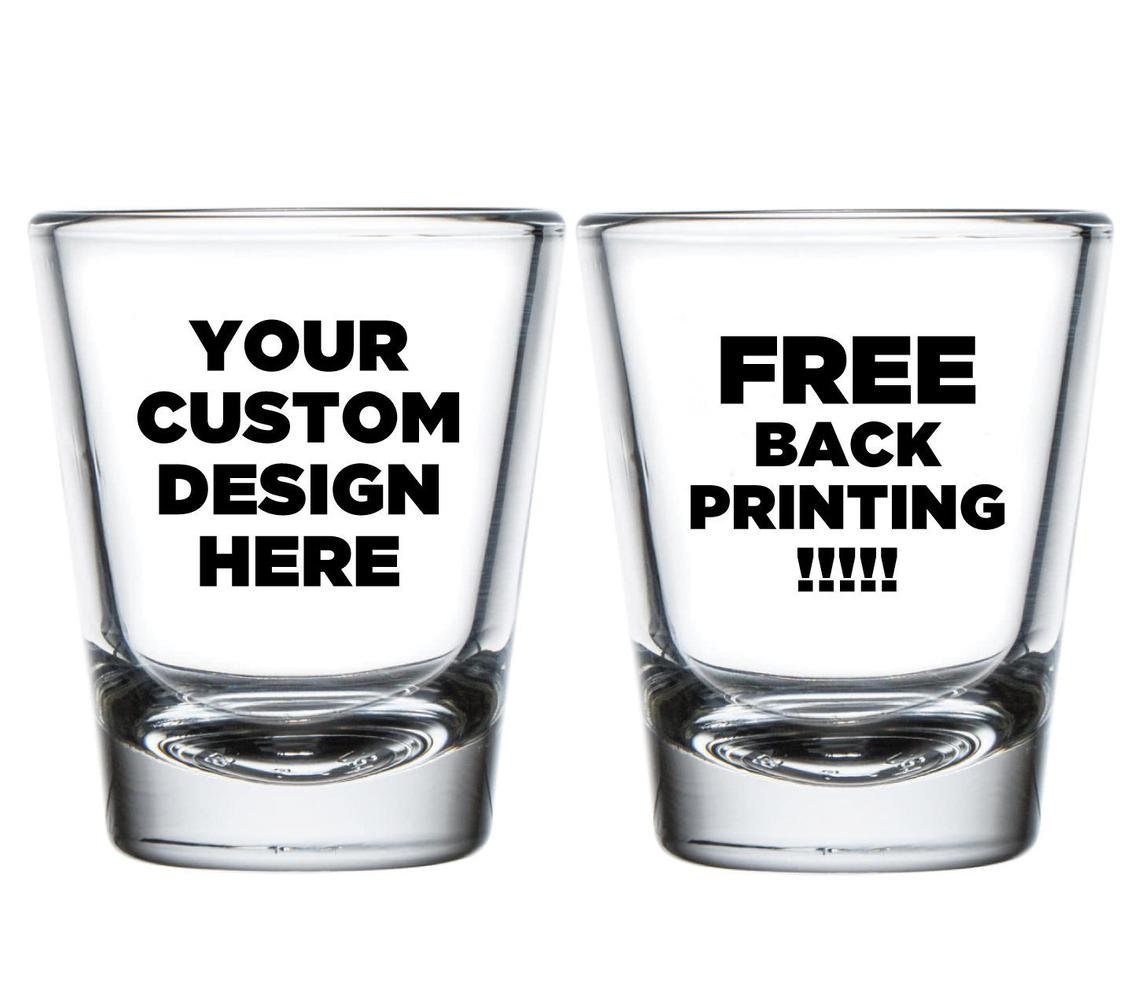 Personalized 21st birthday shot glasses, 21st birthday party favors –  Factory21 Store