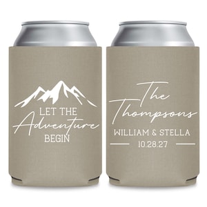 Personalized Wedding Can Cooler Favor, Custom Wedding Can Coolers, Personalized Wedding Can Coolers, Custom Wedding Favors, Can Coolers (87)