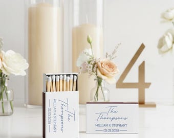Wedding Matchbox Favors, White Head Match Sticks Wedding Favors, Customized Matchboxes Wedding Favors, Customized Matchbox Wedding Gift (42)