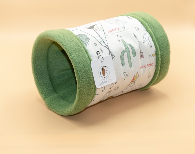 Shorter sleep tunnel for Guinea pigs and other small pets