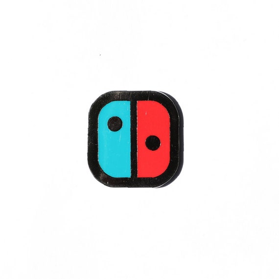 Nintendo Switch Logo Hard Enamel Pin Badge Etsy