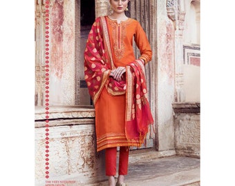 salwar suit for wedding reception