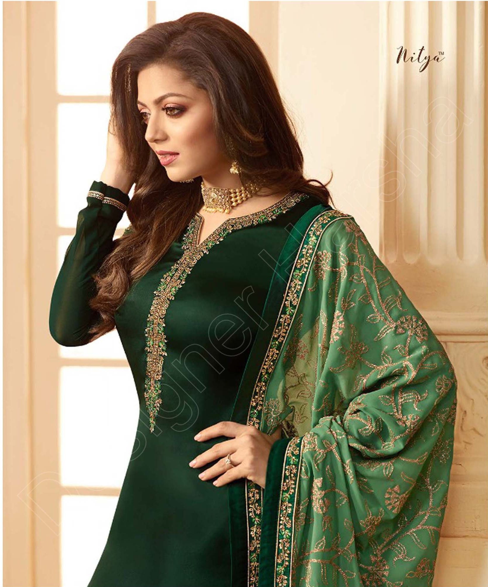 Pakistani Salwar Kameez Ready Made Designer Satin Silk Etsy