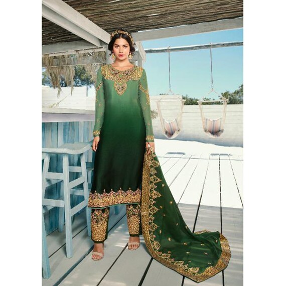 Party wear top trouser suits