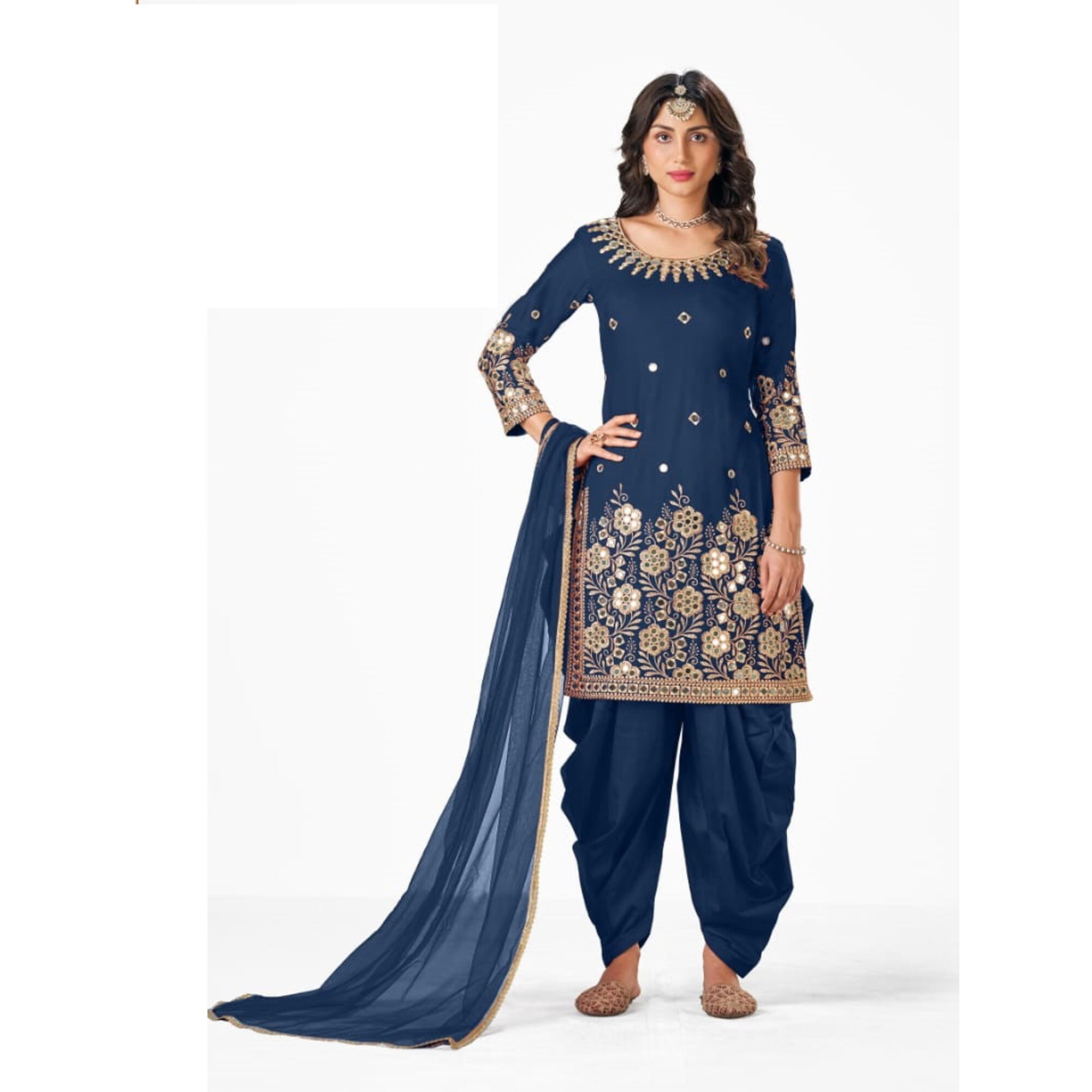 South Asian Women's Wear Punjabi Patiala Suit Indian - Etsy