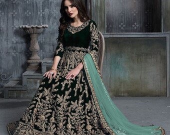 anarkali gown pattern