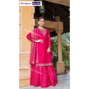 Indian Bridal Lengha USA, Indian Party wear Dresses for Women, Pakistani Salwar Kameez Lengha with Dupatta, Online Indian Clothing stores uk