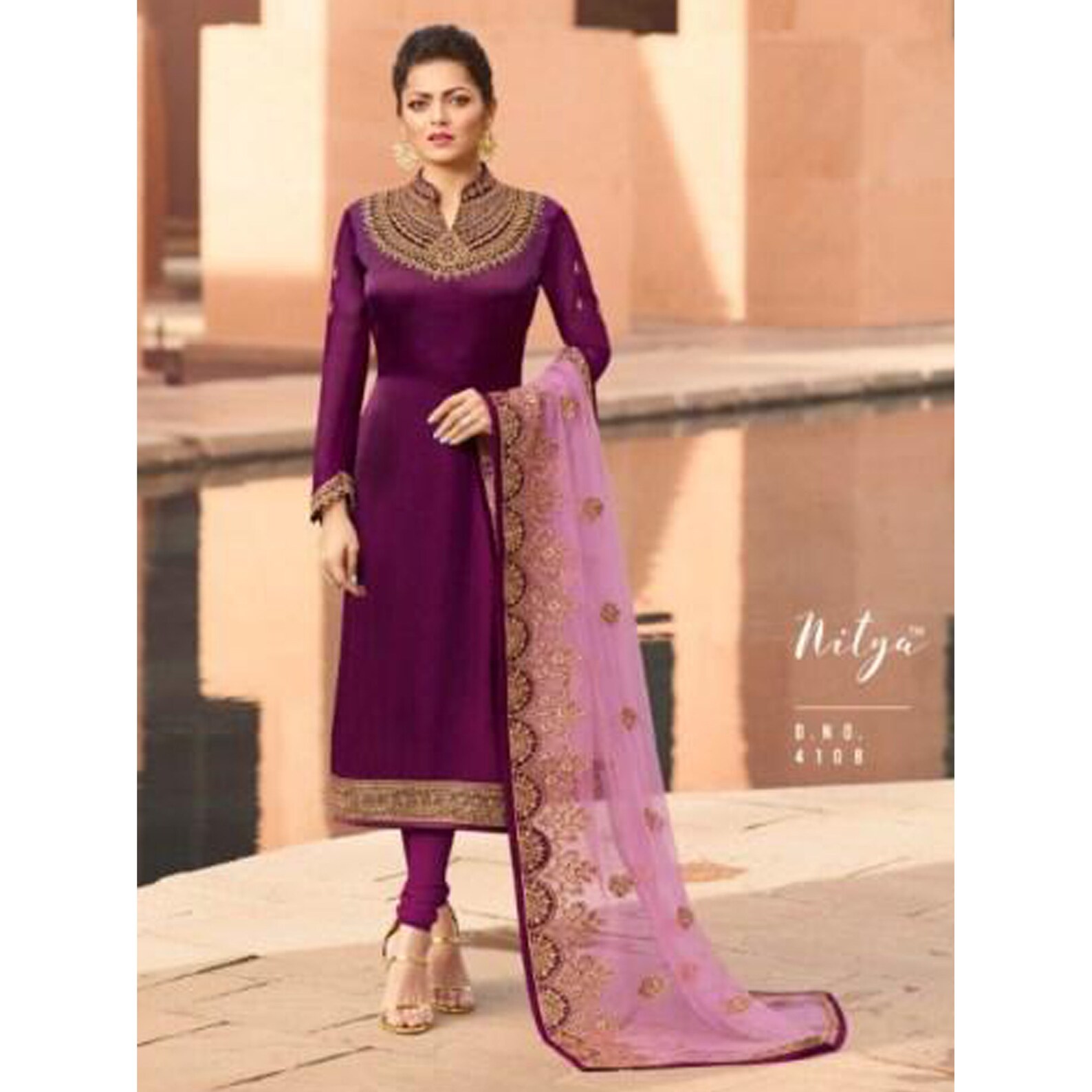 Plus Size Straight Long Salwar Kameez Suits Dress Heavy Worked Etsy