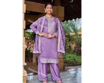 Punjabi Lohri Special Salwar Kameez Suits, Indian Dress for Wedding, Pakistani Women Clothing