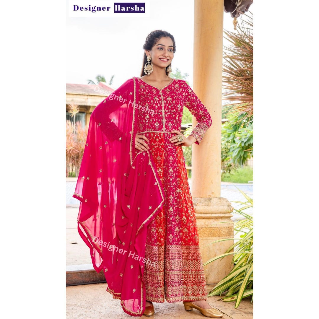 Anarkali Dress for Wedding Reception: Elegance Redefined