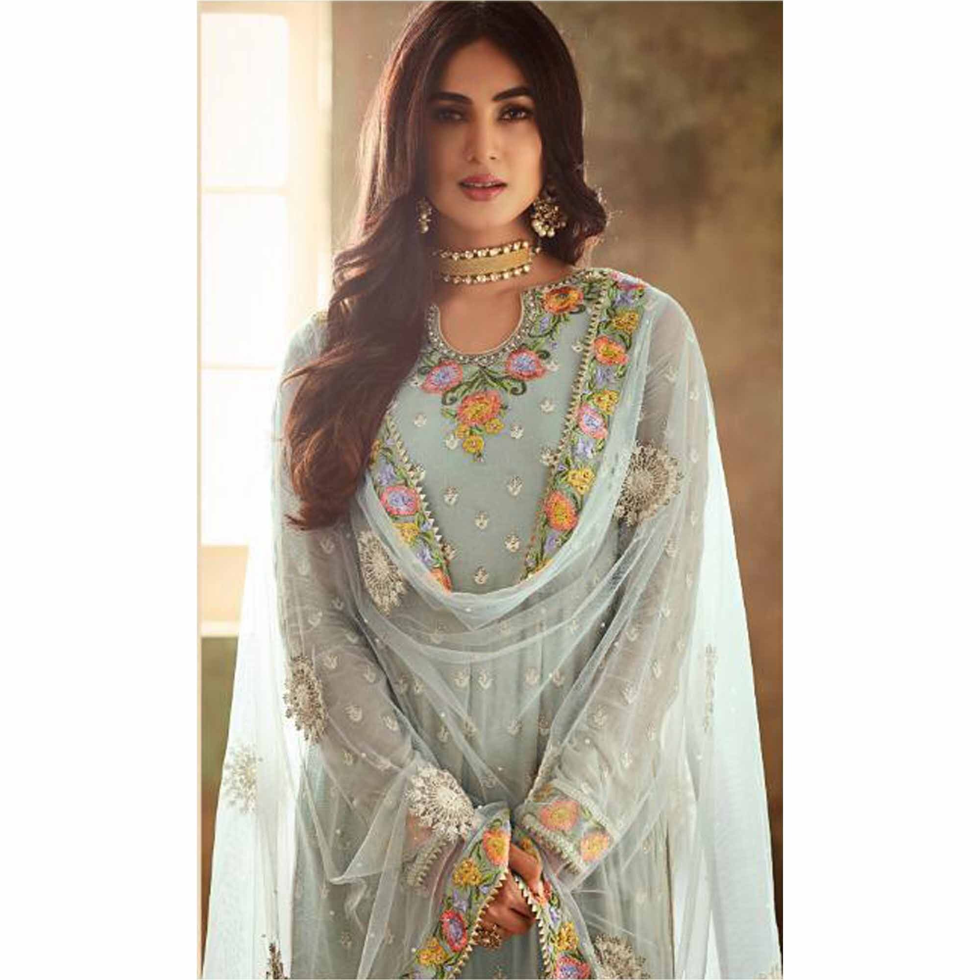 Pakistani Salwar Suits Heavy Long Anarkali Sharara Suits - Etsy