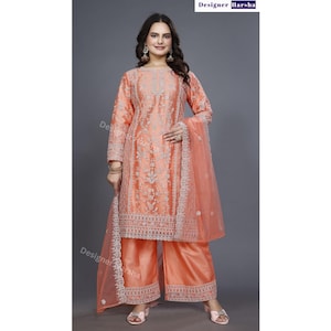 Terno Salwar Kameez, loja de roupas indiana online, terno Punjabi para casamento, vestidos tradicionais indianos para mulheres, Shalwar Kameez da Índia