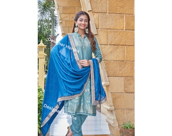 Salwar Kameez for Women, Traditional Ethnic Suit, Indian Punjabi Dress, Women Festival & Casual wear Outfit