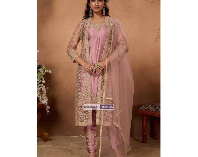 Indo western Stitched Lehenga & Kurta – Madhuram | Wedding & Festive Wear | M-2549