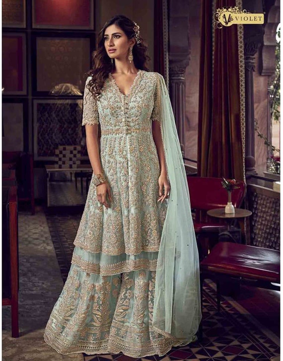 sharara lehenga