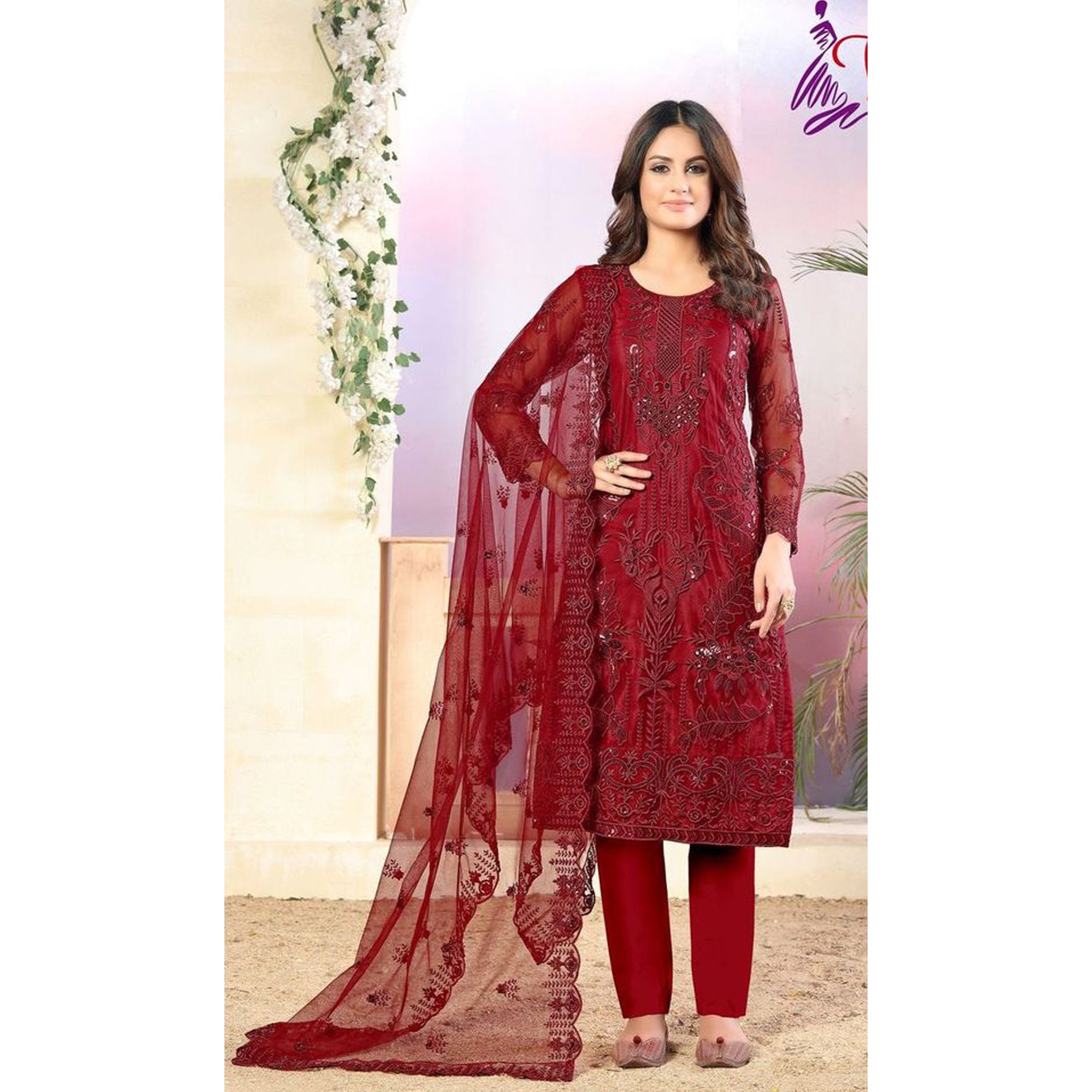 Designer readymade Ladies Indian pakistani asian kameez n churidar suit 