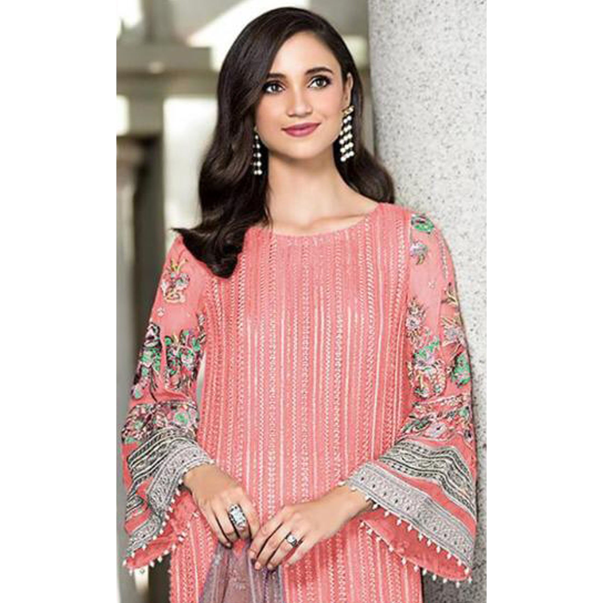 Pakistani Beautiful Designer Trouser Pant Suits Stitched Etsy