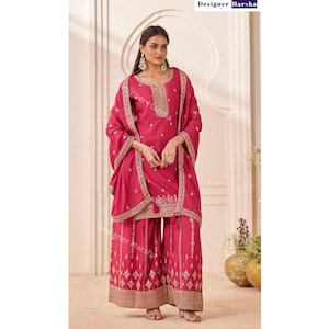Pakistanische Damenbekleidung Shalwar Kameez, Moderne Desi Outfits Kanada, USA Kostenloser Versand Indian Outfits, indische Hochzeitsfeierkleider für Braut