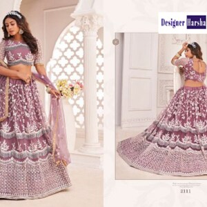 Bollywood Designer Bridal Lehenga Suits Heavy Embroidery - Etsy