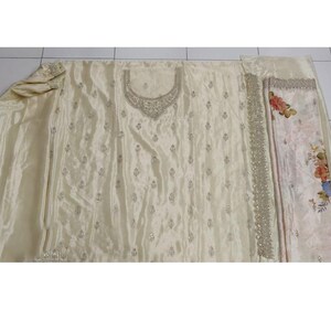Embroidered Chinon Shalwar Kameez for Women, Pakistani Style Suit, Ladies Ethnic Party wear Palazzo Suits, Indian Festival Dresses Choice - 4