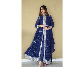 Readymade Salwar Kameez for Women, Ethnic Party Wear, Boutique Pakistani Suit, Traditional Women Outfit