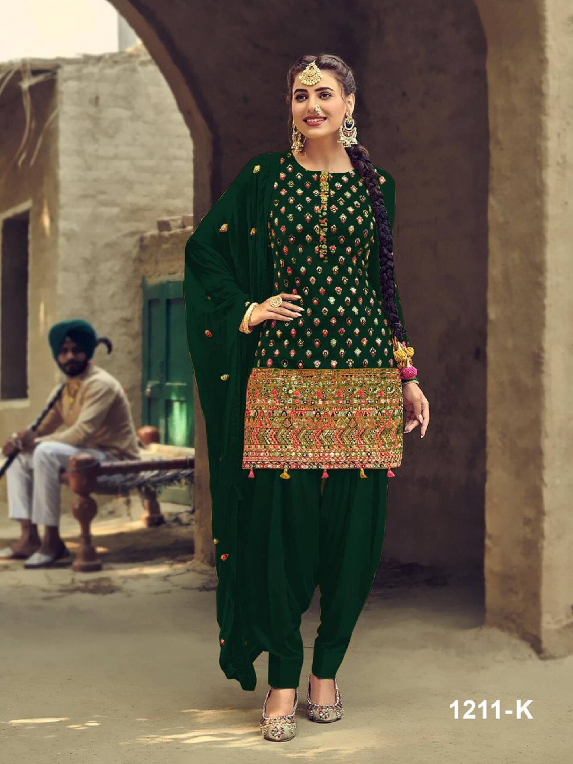 punjabi suit for jago function