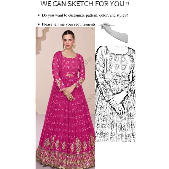 Anarkali dress please deals