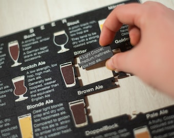 Beer Wooden Jigsaw Puzzle - Heirloom Puzzles
