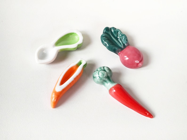 ChatiHandcraft Vegetable Chopstick Rest