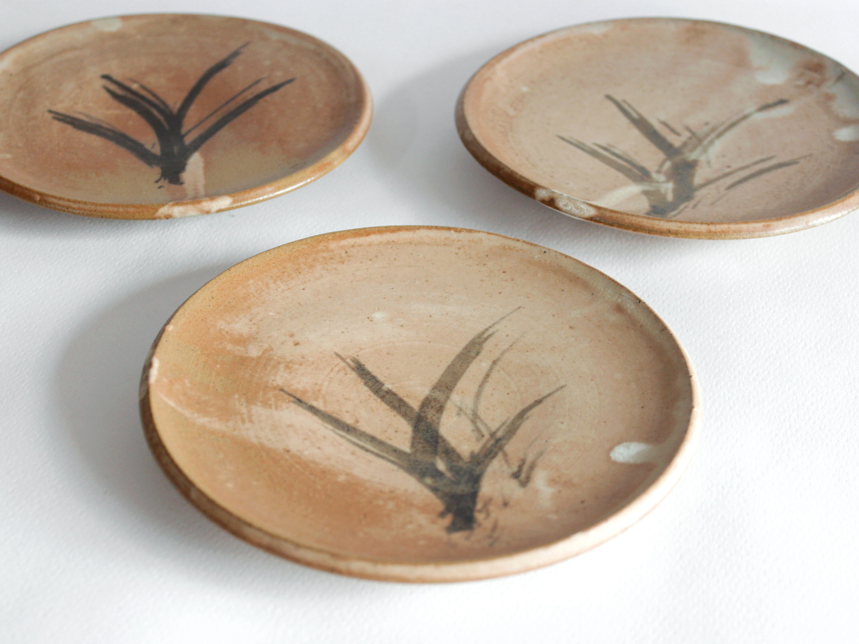 Vintage Plate 5.5 Round Plate Flat Plate Side Dish Etsy