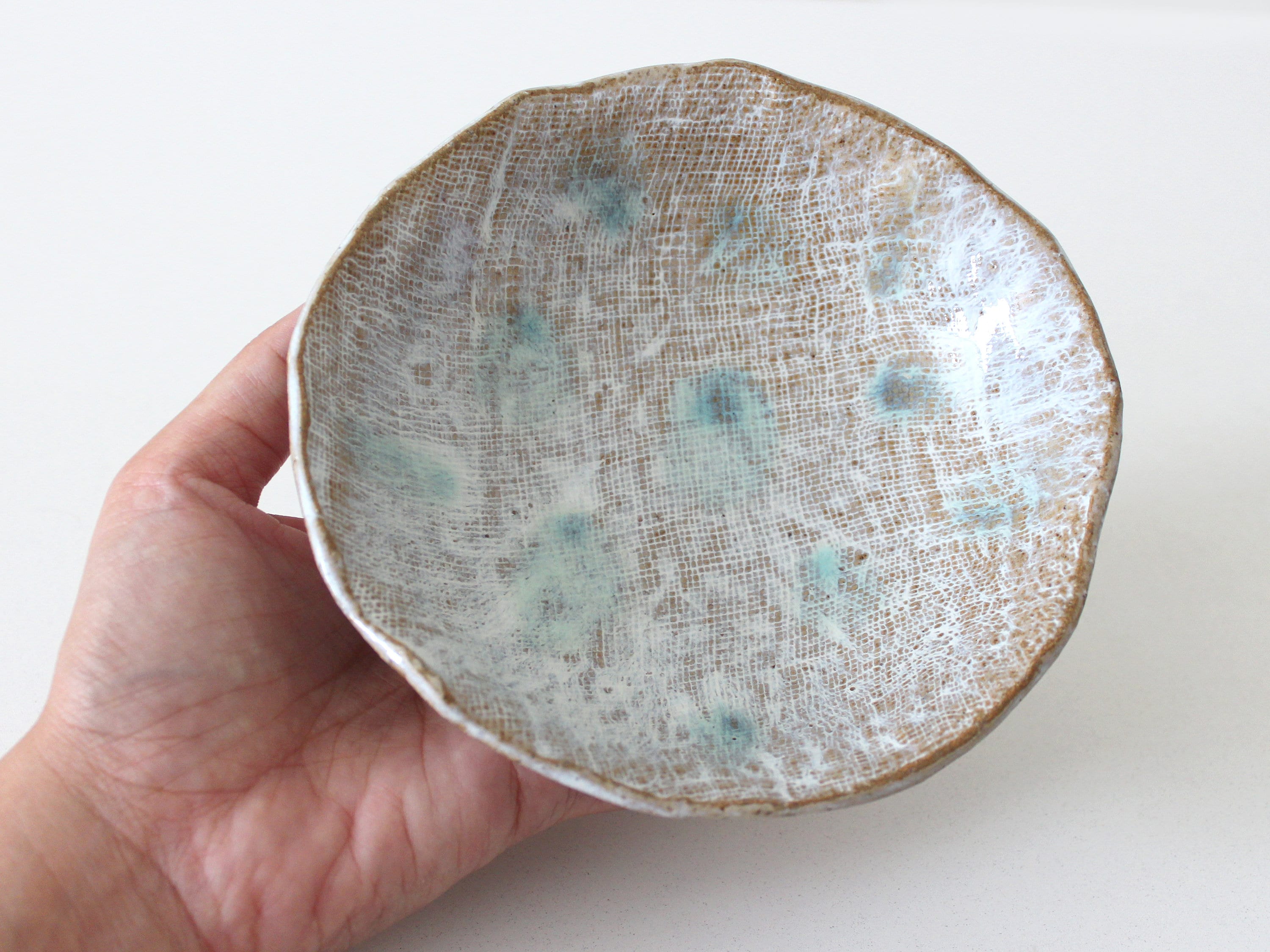 Plaque japonaise 5.7 Plaque en céramique ton beige avec Etsy France