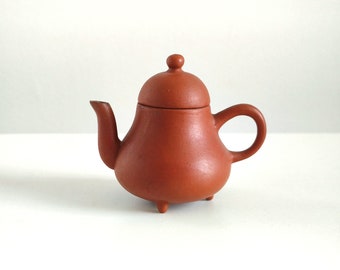 35ml, Antique Chinese Teapot, with 3 Legs, Vintage Chinese Teapot, Chinese Teapot, FREE shipping, #YI19