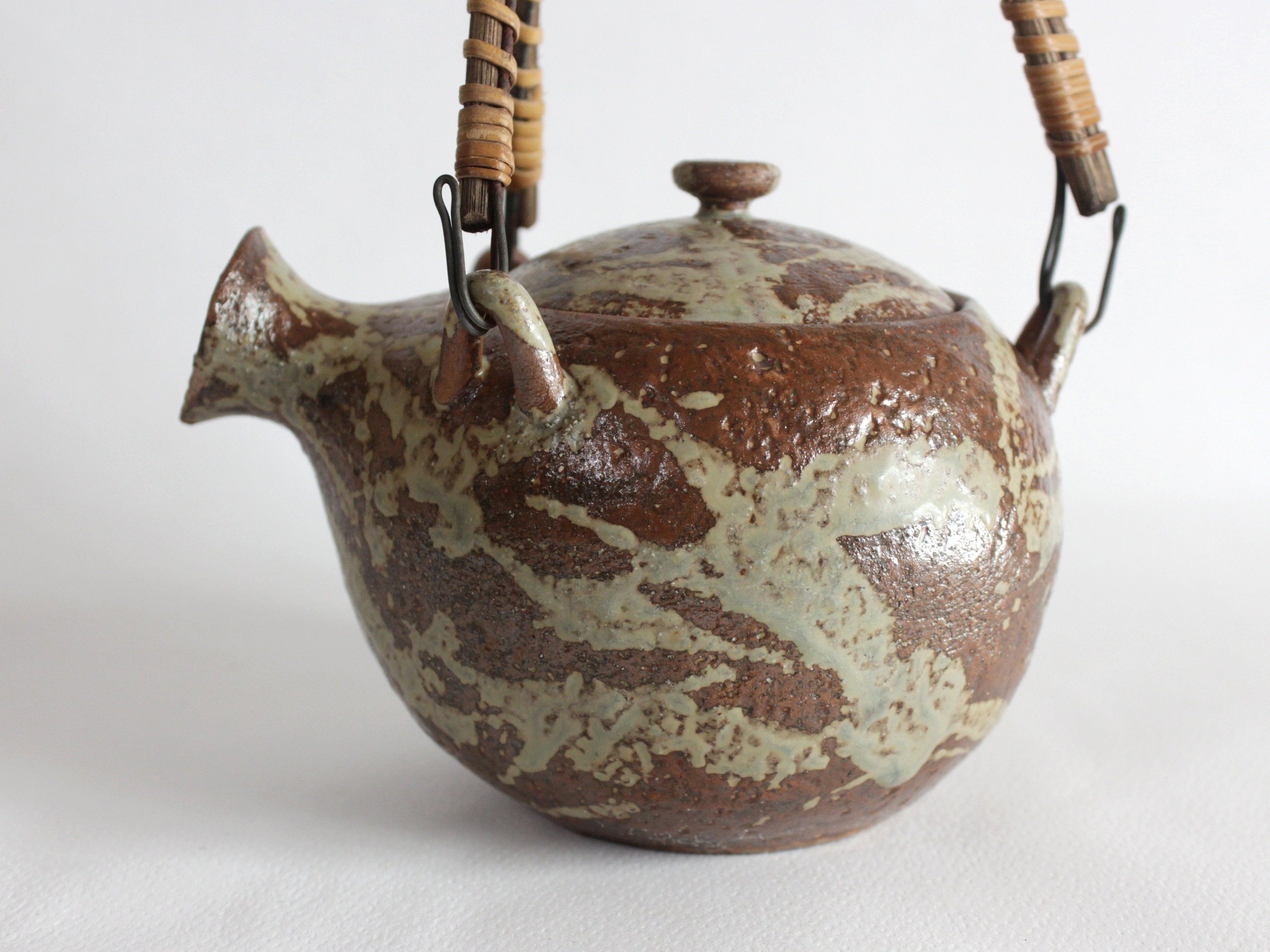 Japanese Teapot 10.1oz 300ml Handmade Ceramic Teapot Etsy