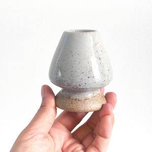 16.9oz, 500ml, Chawan, Matcha Cup, Matcha Bowl, Whisk Holder, Handmade Tea Cup and Whisk Holder | New Thai image 9