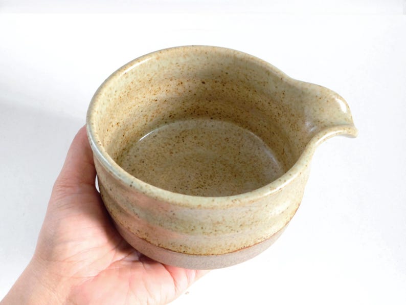 16.9oz, 500ml, Chawan, Matcha Cup, Matcha Bowl, Whisk Holder, Handmade Tea Cup and Whisk Holder | New Thai image 6