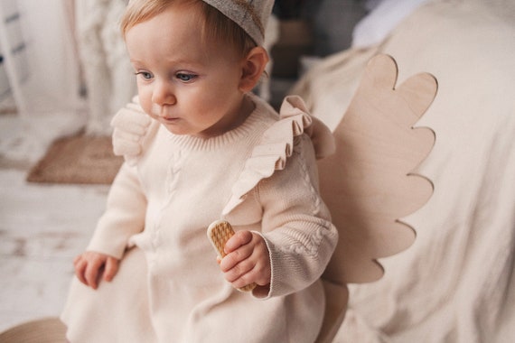 baby dress and tights