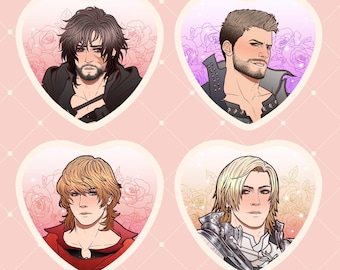 FFXVI Heart Buttons