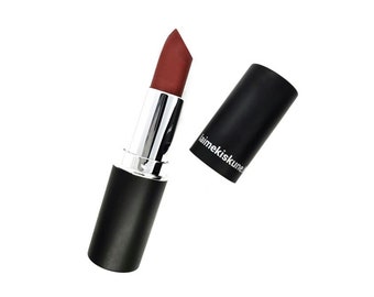 LIPSTICK No 7// 100% natural, dark orange lipstick