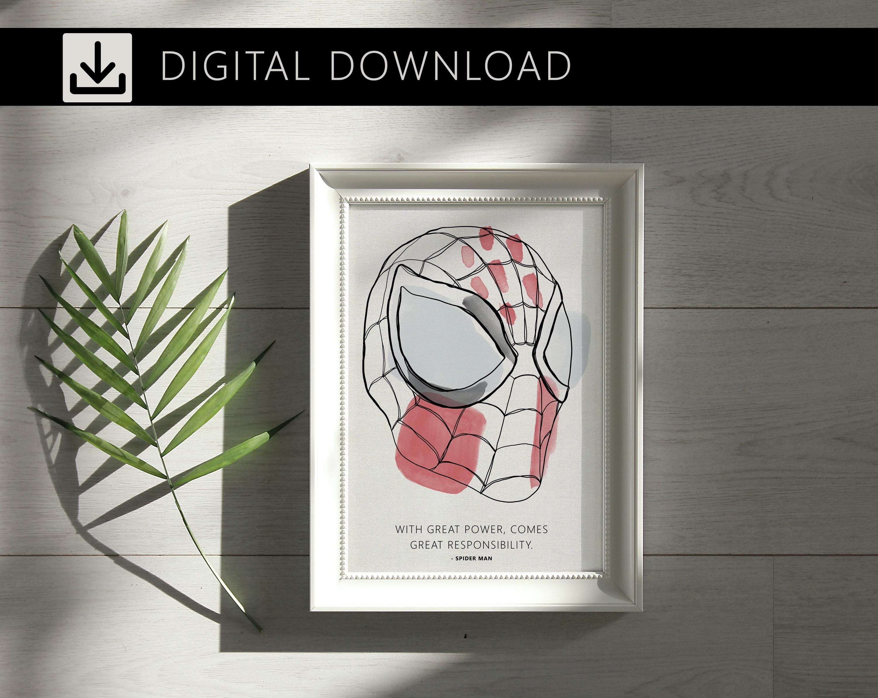 Spider man line art - Etsy 日本