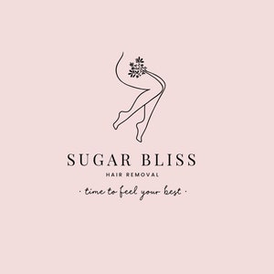 Beauty Salon Logo,Woman Body Logo, Female Silhouette, Woman Logo, Waxing Logo, Beauty Logo, Body Logo, Bodybuilding Logo, Hair removal logo