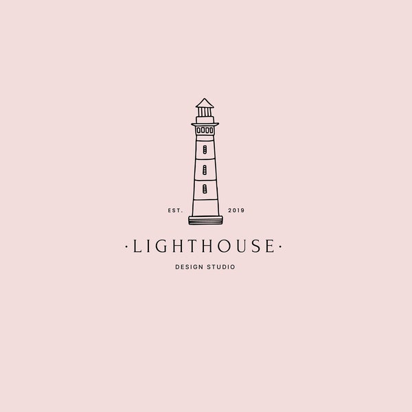 Premade Logo, Stamp logo, Seaside Logo, Ship Logo, Anchor Logo, Fish Logo, Sea Logo, Lighthouse Logo,Harbour Logo, Nautical Logo, Ocean Logo