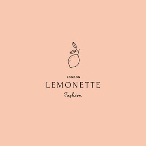 Premade Logo, Lemon Logo, Doodle Logo, Hand Drawn Logo, Fruit logo, Food Logo, Farm Logo, Barn Logo, Script Logo, Blog Logo, Animal Logo