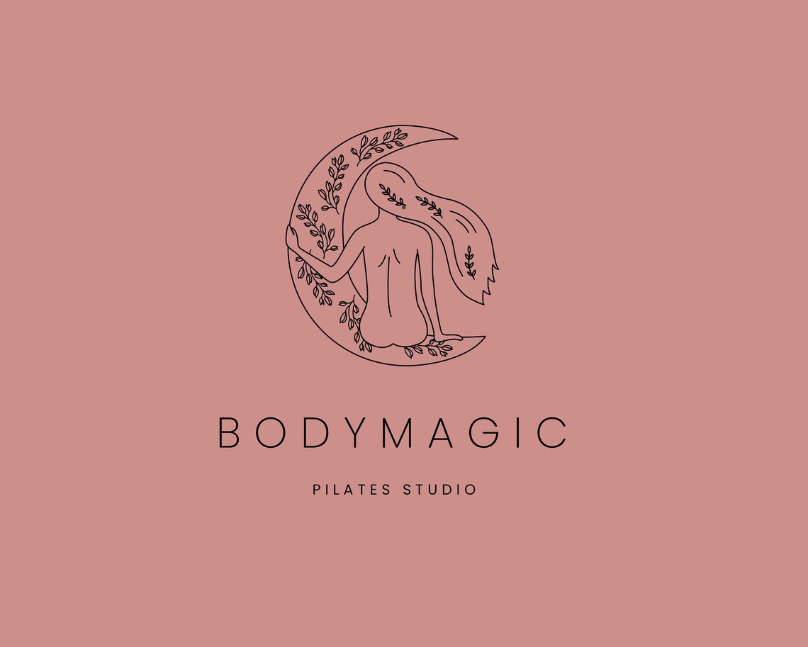 Logo premade Logo salon de beauté Logo corps de femme logo | Etsy